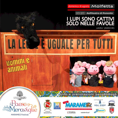 I LUPI SONO CATTIVI SOLO NELLE FAVOLE - Il Paese delle Mearviglie - Marameo festival
