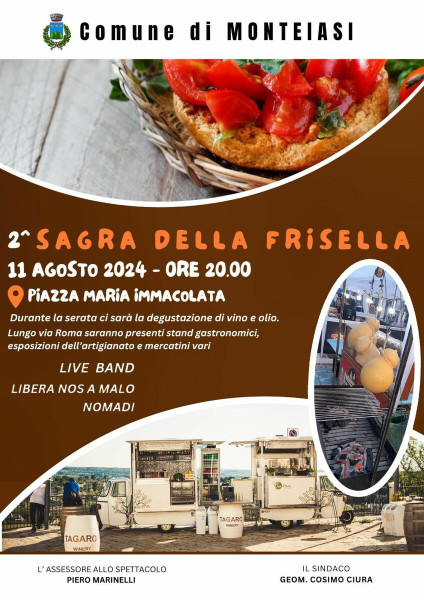 Sagra della Frisella, carne arrosto e caciocavallo impiccato