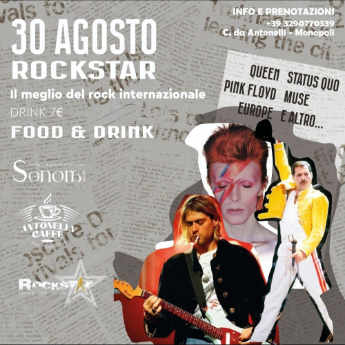 Rockstar - Il meglio del rock internazionale live at Sonora Club