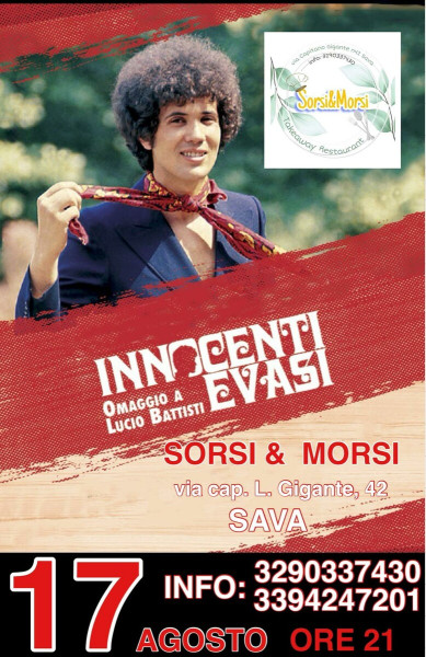 Innocenti Evasi Omaggio a Lucio Battisti