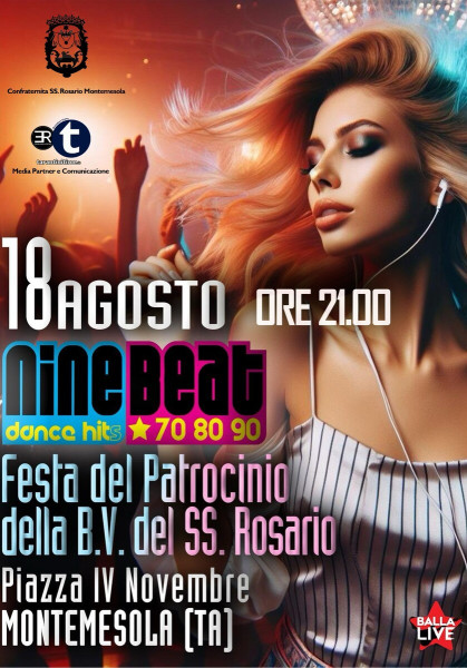 Concerto dei Nine Beat alla festa del Patrocinio