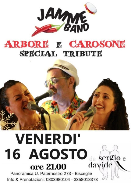 ARBORE e CAROSONE tribute trio