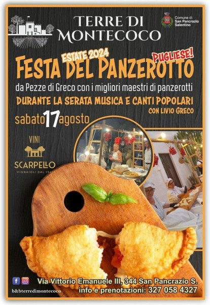 La pizzica dei Malarazza nelle Terre di Montecoco B&B