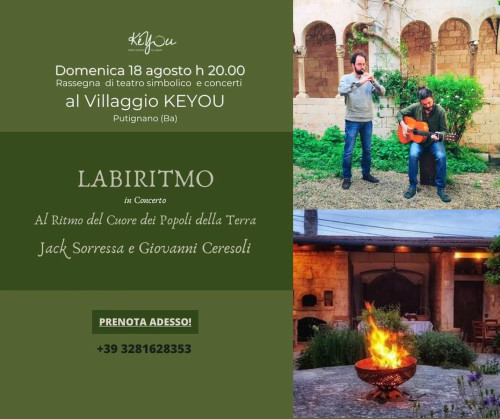 Labiritmo in concerto a casa KeYou