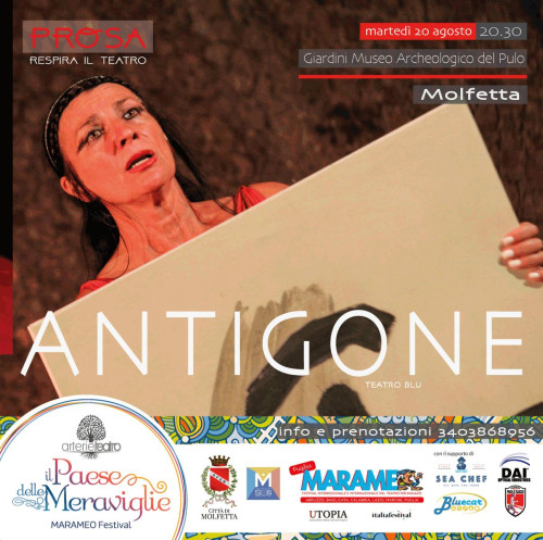 ANTIGONE - PROSA - Il Paese delle Meraviglie Marameo festival