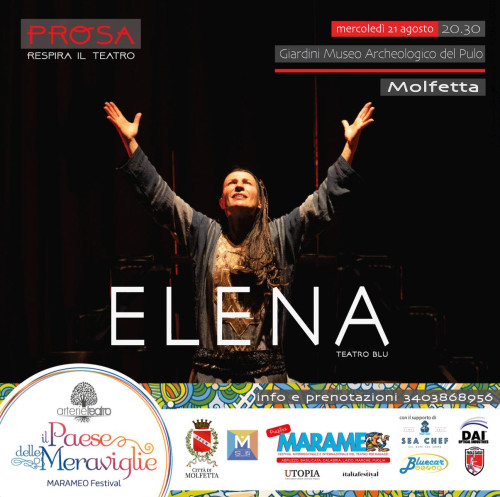 ELENA - prosa - Il Paese delle Meraviglie - Marameo festival