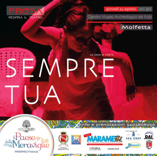 SEMPRE TUA - prosa - Il Paese delle Meraviglie - Marameo festival