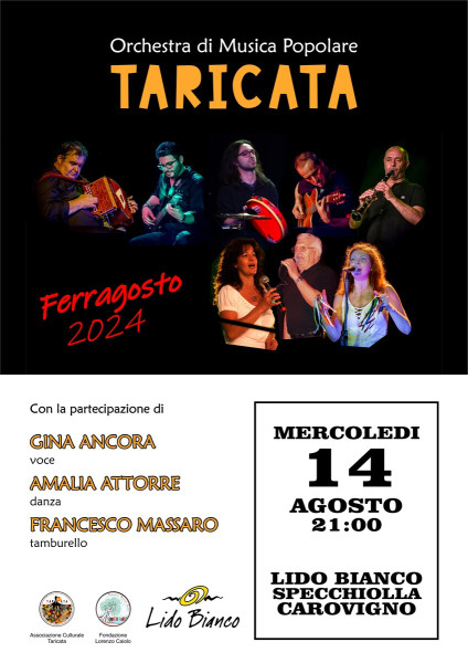Concerto dell'Orchestra di Musica Popolare TARICATA