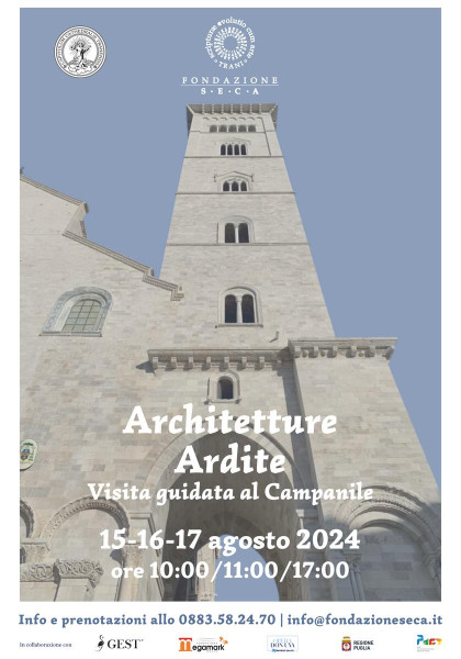 Architetture Ardite: visite guidate al Campanile della Cattedrale di Trani