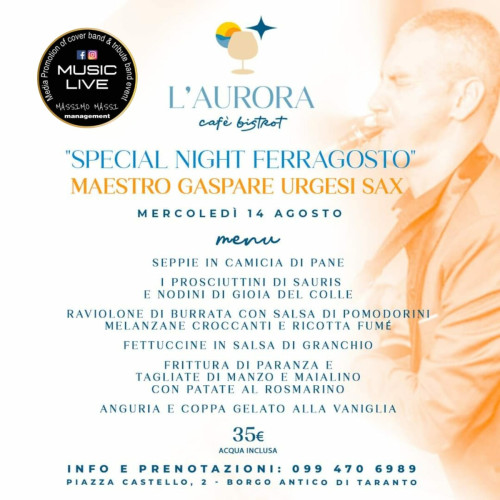 Ferragosto all'Aurora con il maestro urgesi