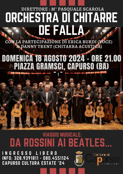 Orchestra di Chitarre De Falla - da Rossini ai Beatles