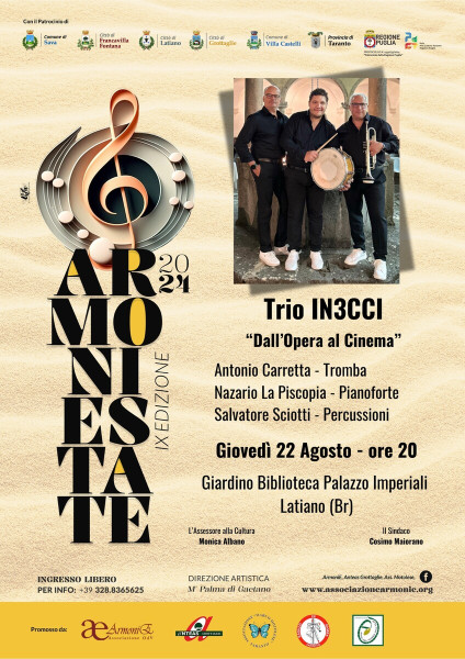 Trio In3cci per ArmoniEstate IX edizione