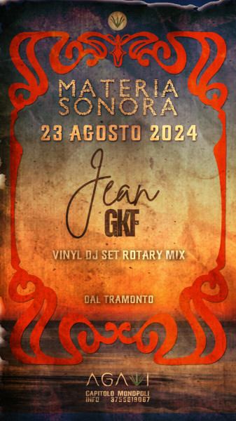 Materia Sonora "Jean GKF"