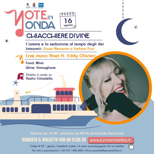 Le "Chiacchere Divine" in motonave sui due mari di Taranto