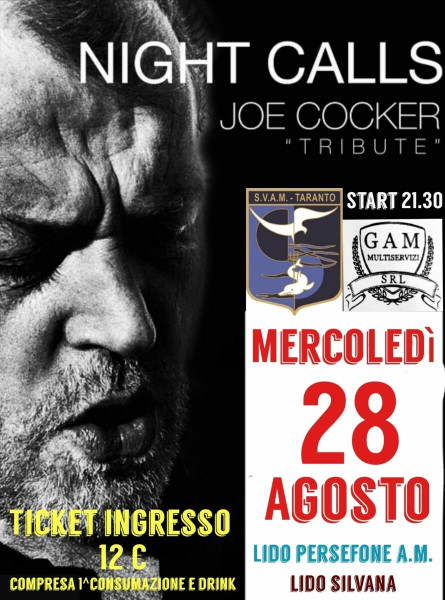 Night Calls Tributo a Joe Cocker Live