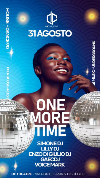 ONE MORE TIME - DF DISCO DIVINAE FOLLIE