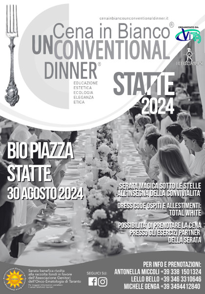 Cena in Bianco Unconvetional Dinner 2024