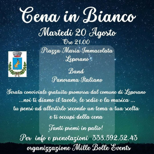 Rivivi l'Estate Leporanese 2024: il calendario degli eventi dal 19 al 25 agosto