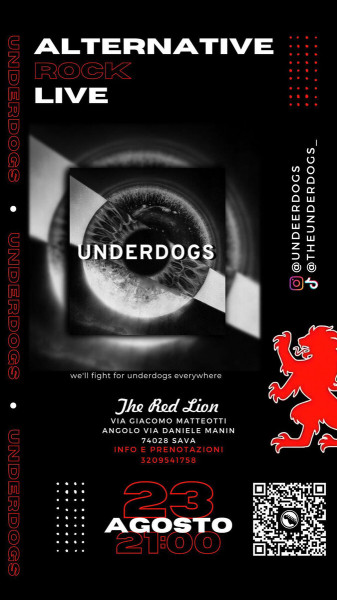 Underdog live band- cena spettacolo