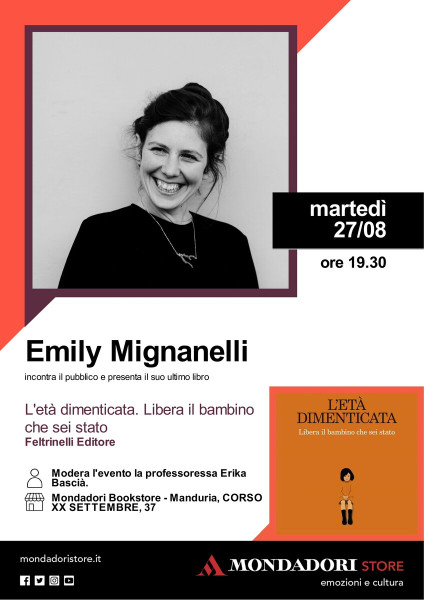 Emily Mignanelli Presenta il Suo Ultimo Libro "l'età Dimenticata".