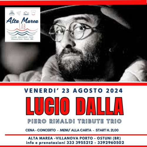 LUCIO DALLA - Piero Rinaldi tribute trio