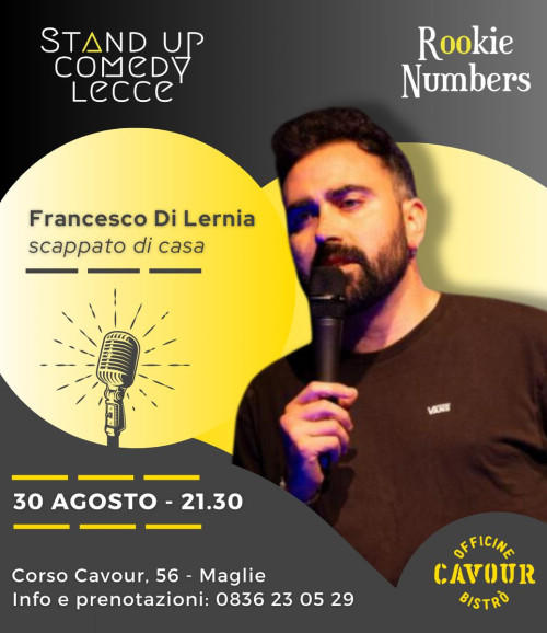 Francesco Di Lernia live alle Officine Cavour - stand up comedy show