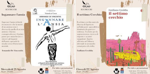 Al Gatto matto, presentazioni di Moonbooks della settimana