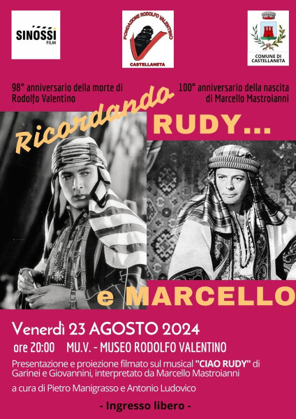 Ricordando Rudy e Marcello il 23 agosto 2024 a Castellaneta (TA)