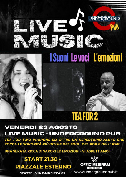 Live Music - Tea For 2