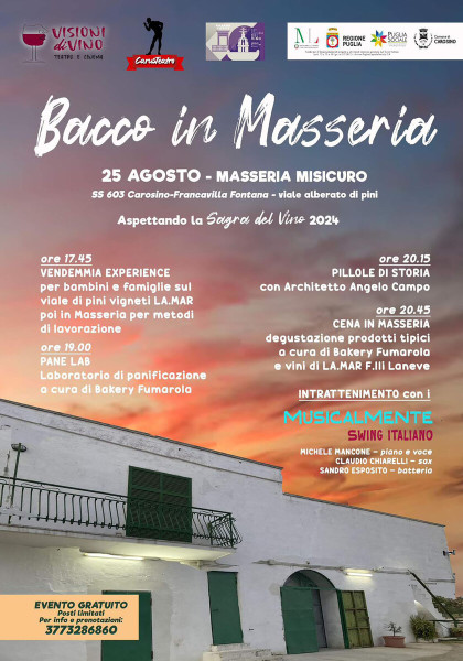 Bacco in Masseria