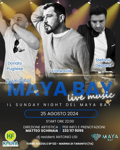 Sunday Maya Bay live music