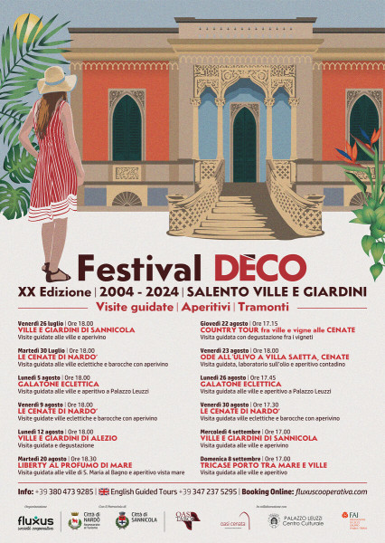 Festival Déco, tour guidati in ville e giardini