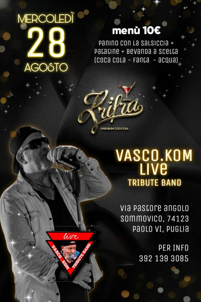 Vasco.Kom live da Krifra Bar