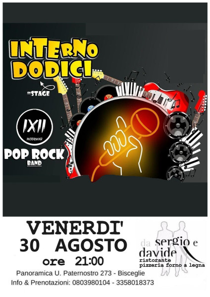 INTERNO DODICI - Pop Rock Live Band