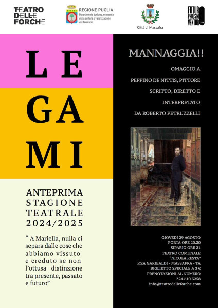 MANNAGGIA!! - Omaggio a Peppino De Nittis, pittore