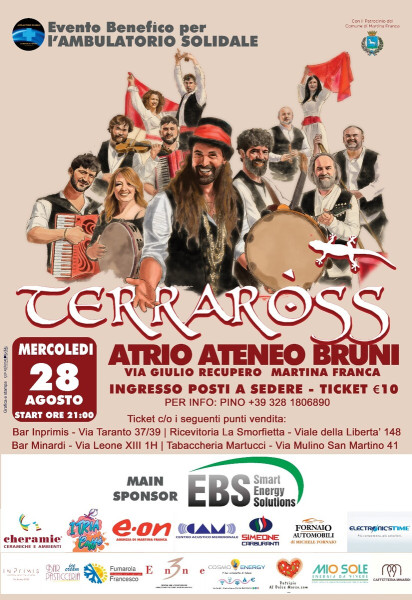 Terraross in concerto - Scopo benefico
