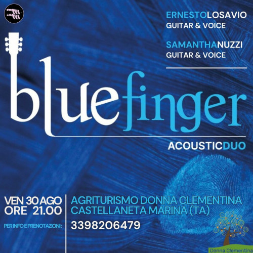 Blue Finger @Donna Clementina