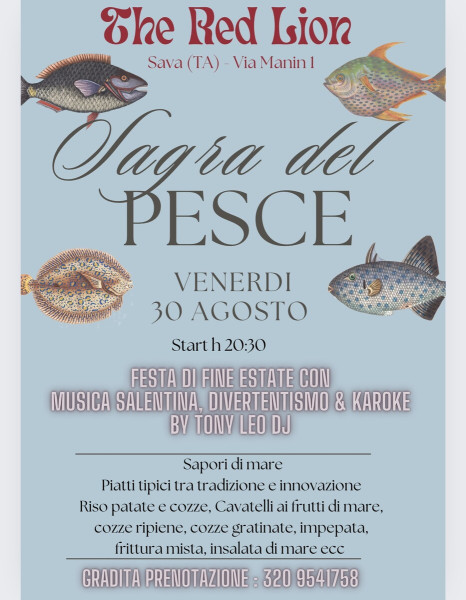Sagra del pesce&Musica salentina, Karaoke