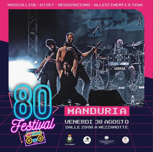 "PRECIOUS - Depeche Mode Tribute" in concerto per "80 Festival", venerdì 30 agosto a Manduria