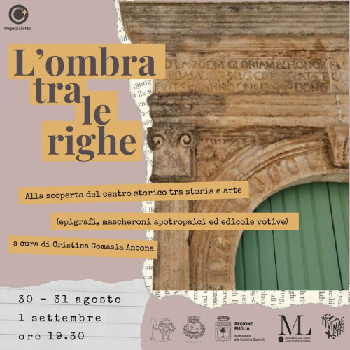 L'ombra tra le righe,  passeggiare nel centro storico di Martina