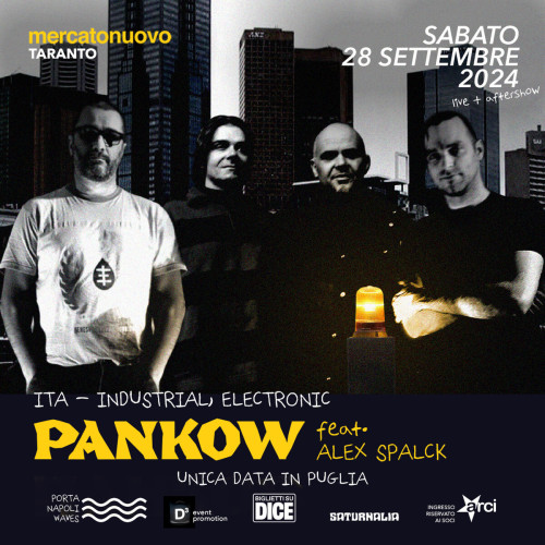 Pankow feat. Alex Spalck in concerto a Taranto