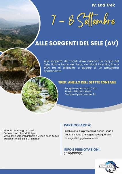 W.End Trek: Alle Sorgenti del Sele (Av)