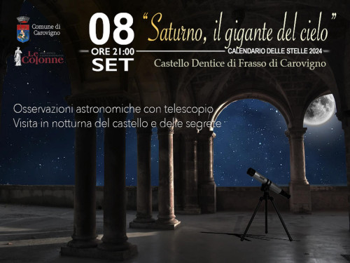 Carovigno – Saturno: il gigante del cielo