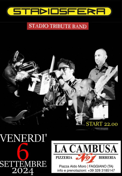 StadioSfera Tributo agli Stadio Live