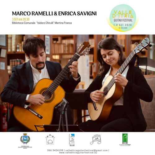 Valle d'itria Guitar Festival - Concerto Duo Ramelli & Savigni