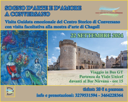 Sogno d'Amore ed Arte a Conversano