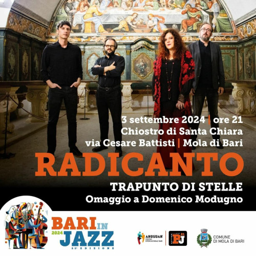 Radicanto | Omaggio a Domenico Modugno per Bari in jazz 2024