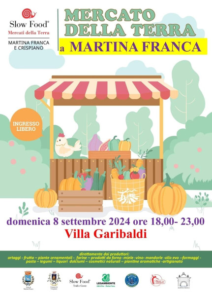 Martina Franca – Mercati della terra di Slow food