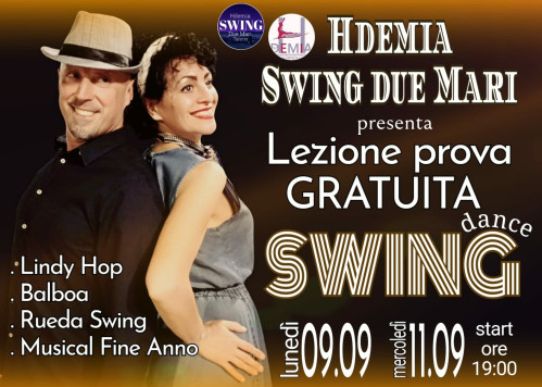 Taranto – Corso di Ballo SWING per Principianti Assoluti