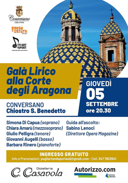 Galà Lirico alla Corte degli Aragona